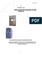 47721244 Customer Satisfaction With Regard to ATM Services