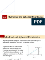 cylindrical and spherical- álgebra lineal