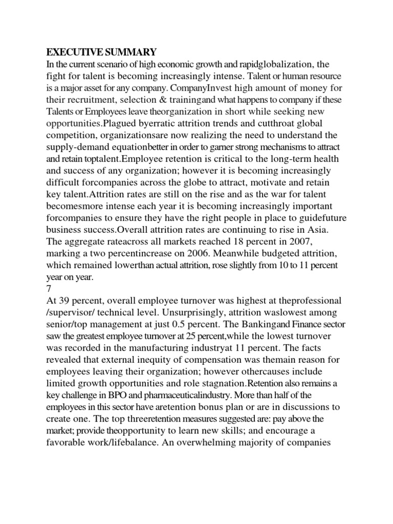 Executive Summary | PDF