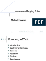 An Autonomous Mapping Robot