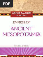 Empires of Ancient Mesopotamia Great Empires of The Past