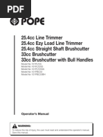 Download Pope LineTrim Brushcutter 101PLT25 101PLT25D 101PLT25SS 101PBC33 101PBC33BH - User Guide by Popescu Ovidiu SN162962550 doc pdf