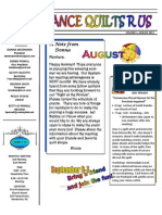 Newsletter AUG 2013