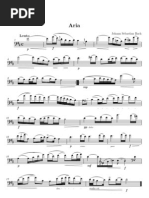 Aria - Kontrabass Solo PDF