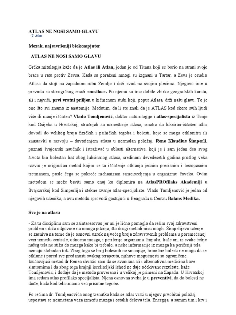 Atlas | PDF