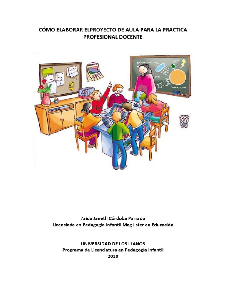 Proyecto de Aula en Pedagogía Infantil | PDF | Jardín de infancia ...