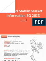 2Q 2013 Thailand Mobile Market Information
