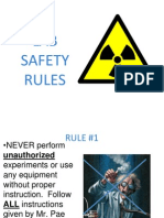 Lab Safety Rules