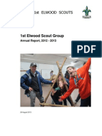 1st Elwood Scout Group 2012-13 Annual Report