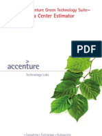  Accenture Green Technology Suite - Data Center Estimator