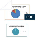 1.-¿Como Observa Actualmente El Nivel de Contaminacion en El Ambiente?