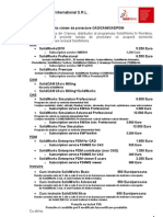 Oferta CAD CAM CAE PDM2010 Abonament