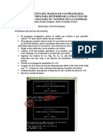 Procedimiento Del Manejo de Watsuit y Chemeq