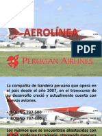 Aerolínea Peruvian Airlines