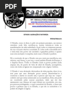 Mikhail Bakunin Estado Alienacao e Natureza