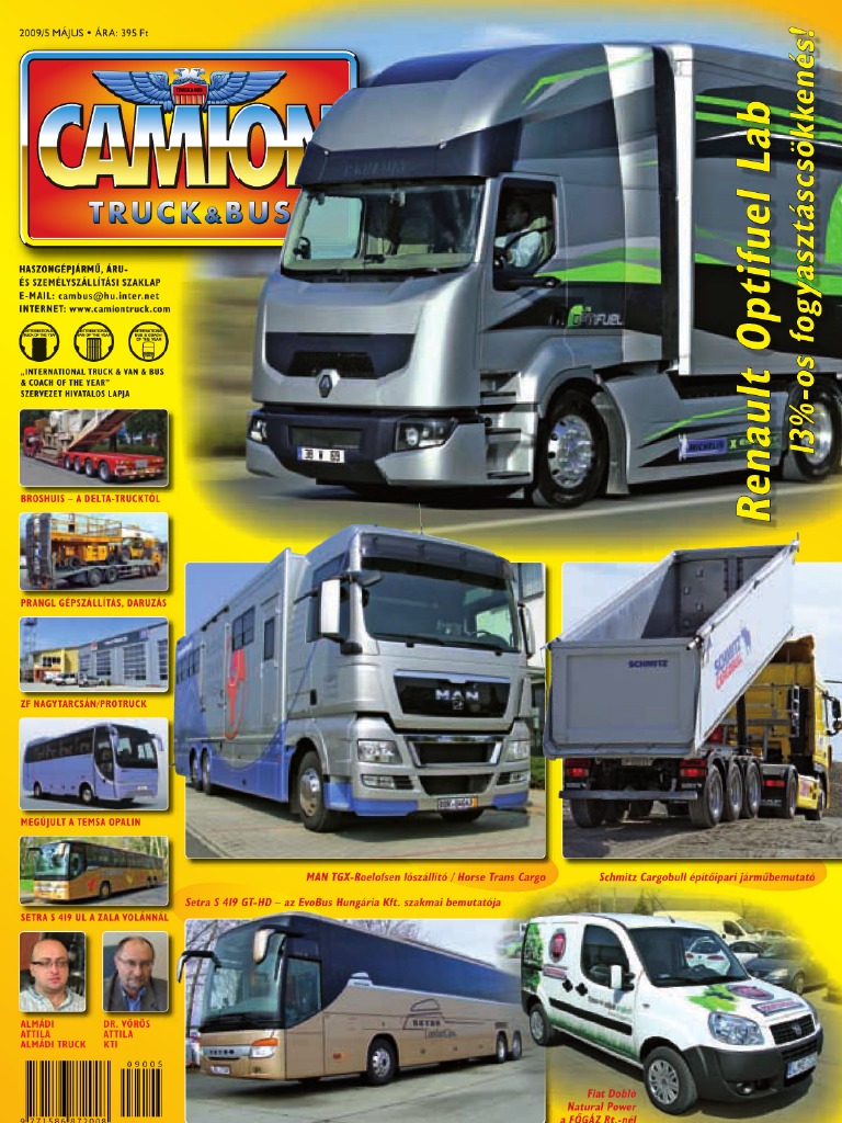 2009 05 Camion Truck & Bus Magazin | PDF