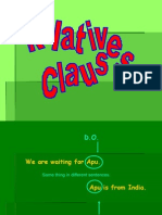 Relative Clauses