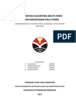 Download Implementasi Algoritma Brute Force Dalam Pencocokan Pola String by Satria Rahmadi SN163055580 doc pdf