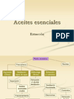 extracción aceites esenciales