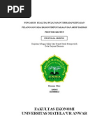 Download Pengaruh Kualitas Pelayanan Terhadap Kepuasan Pelanggan Perpustakaan by Aura Net SN163074678 doc pdf