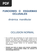 Funciones o Esquemas Oclusales (1)