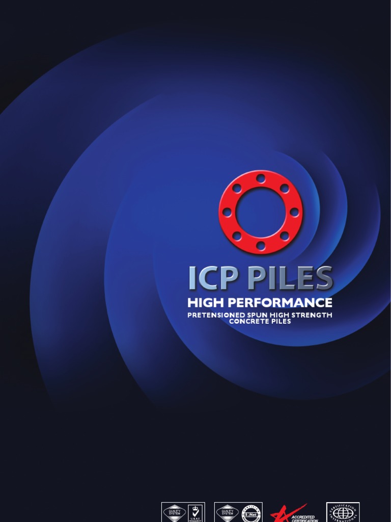 ICP Spun Pile Brochure Deep Foundation Concrete