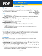 IB Economics SL 3 - Elasticities