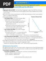 IB Economics SL9 - AD and AS