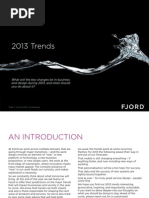 Fjord 2013 Trends