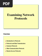 Examinig NetworkProtocols