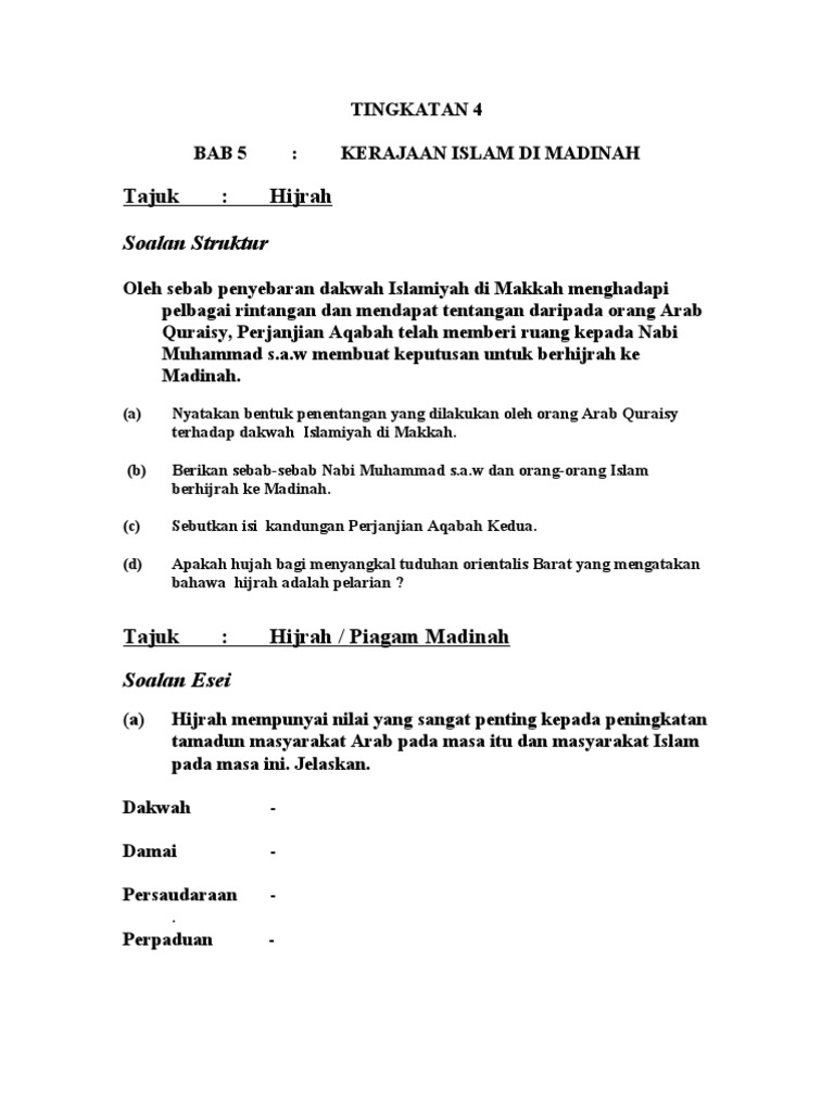 Bab 5 Soalan Pdf