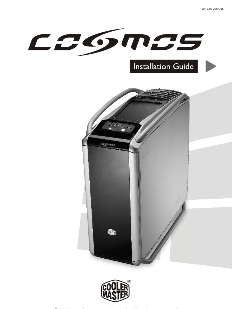 Cooler Master Cosmos 1000 Manual Usb Electrical Connector