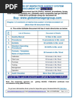 Download ISO IEC 17020 2012 Documentation by Global Manager Group SN163097280 doc pdf