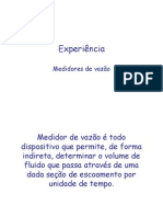 Experiência Medidores