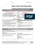 STN iBT Contact List For Test Center Staff