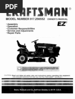 Craftsman Lawn Tractor 917.256552