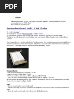 Download Arduino Breadboard Shield 10  10 Mins by MC Rene Solis R SN16311106 doc pdf