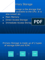 1 Primary Storage