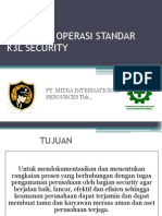 Download Prosedur Operasi Standar k3l Security by Zahra Mosthafavi SN163124809 doc pdf