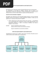 Modos de Razonamiento Argumentativo