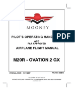 Mooney M20R Ovation 2 GX - Pilot's Operating Handbook and Airplane Flight Manual