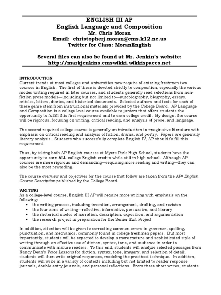 Advanced placement thesis statement picture