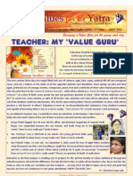 Values for the Yatra SEPTEMBER 2013