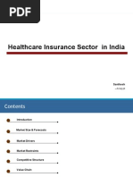 Download Health Insurance sector in India  by santhuhi3001 SN16314839 doc pdf