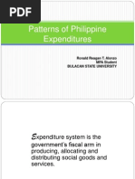 Philippine Expenditure Pattern