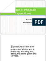 Philippine Expenditure Pattern