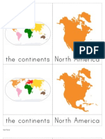 Major Continents of the World