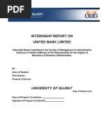 Intership Report Guidlines UOG