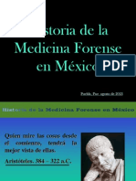 Historia De La Medicina Forense En México