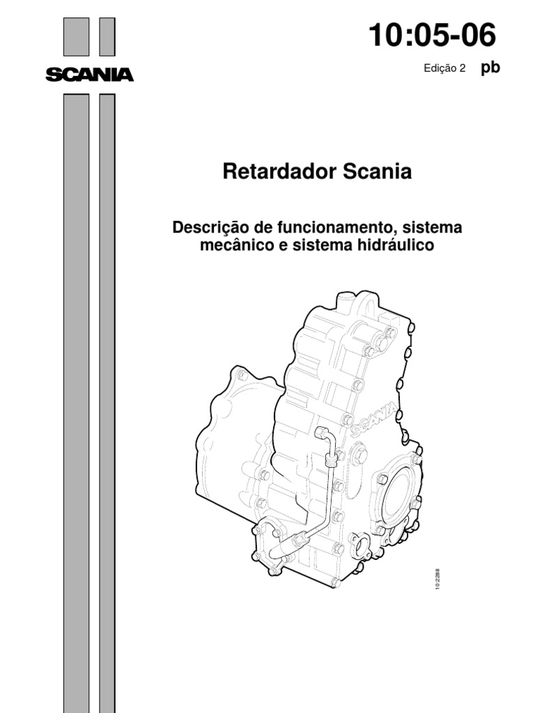 Retarder Scania | PDF | Freio | Óleo de motor